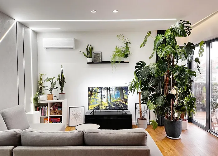 Apartament Green Plant - 1 Lub 2 Oddzielne Sypialnie, Taras 30M2, Garaz Podziemny, Fv Vat, Targi, Klima, Dostep 24H